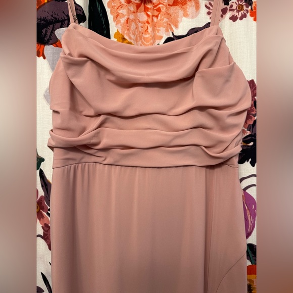 NWT Azazie Zaina Dress in Dusty Rose - Picture 6 of 10